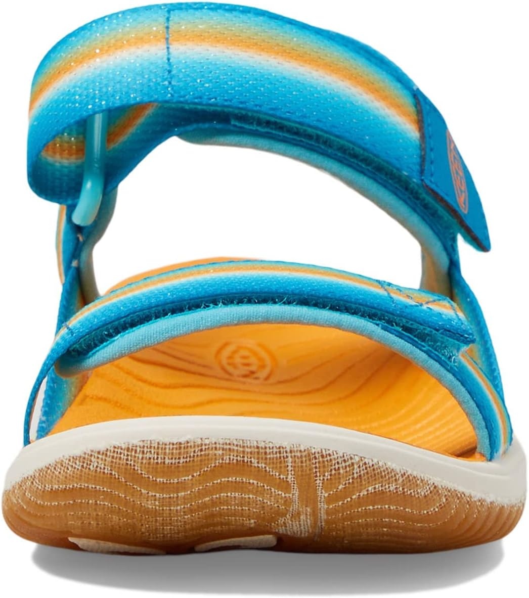 image:imageKEEN UnisexChild Elle Backstrap Casual Platform Open Toe SandalsIpanemaIceland Poppy
