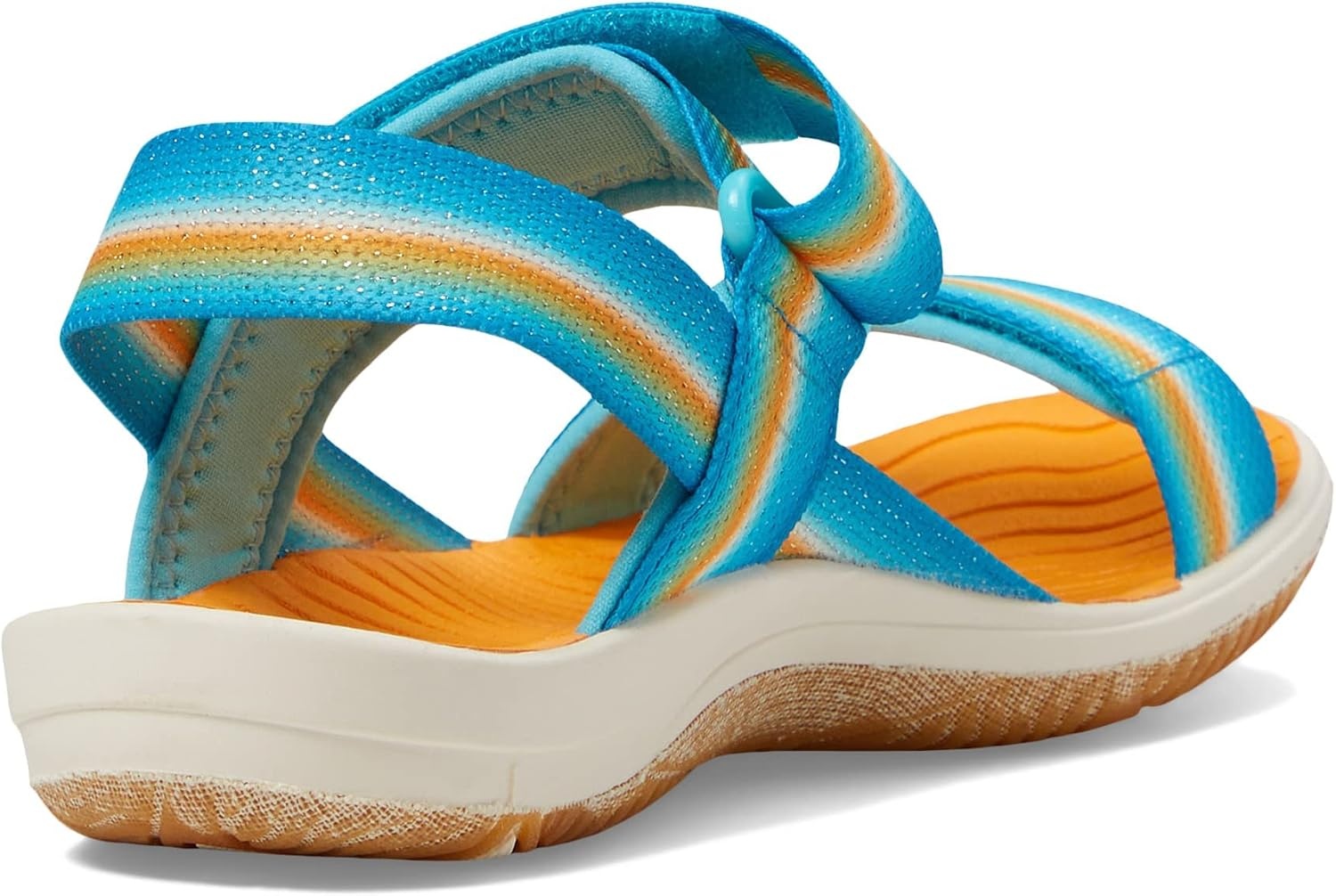 image:imageKEEN UnisexChild Elle Backstrap Casual Platform Open Toe SandalsIpanemaIceland Poppy