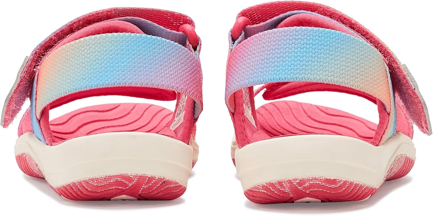 image:imageKEEN UnisexChild Elle Backstrap Casual Platform Open Toe SandalsOmbre Pink Lemonade