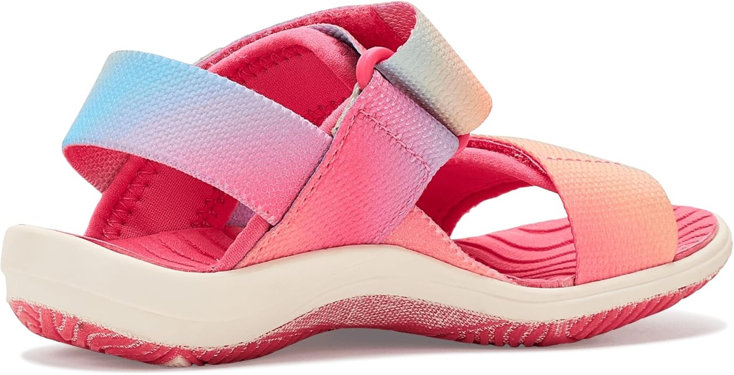 image:imageKEEN UnisexChild Elle Backstrap Casual Platform Open Toe SandalsOmbre Pink Lemonade