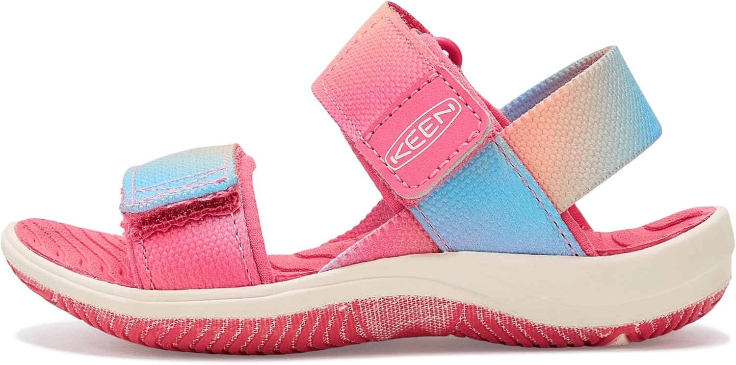 image:imageKEEN UnisexChild Elle Backstrap Casual Platform Open Toe SandalsOmbre Pink Lemonade