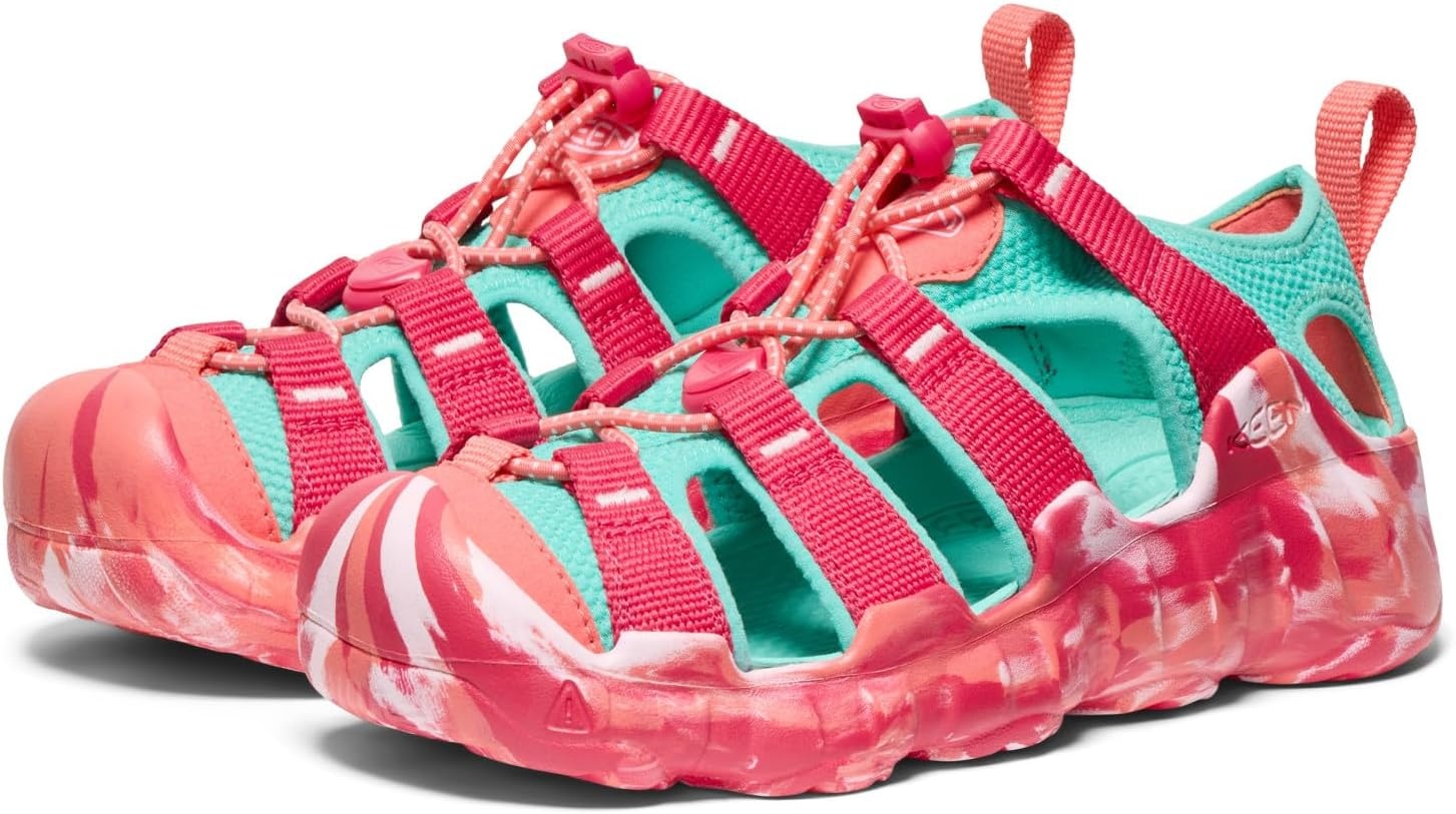 image:imageKEEN UnisexChild Hyperport H2 Breathable Easy On Comfortable Hiking and Water SandalsRaspberryPool Blue
