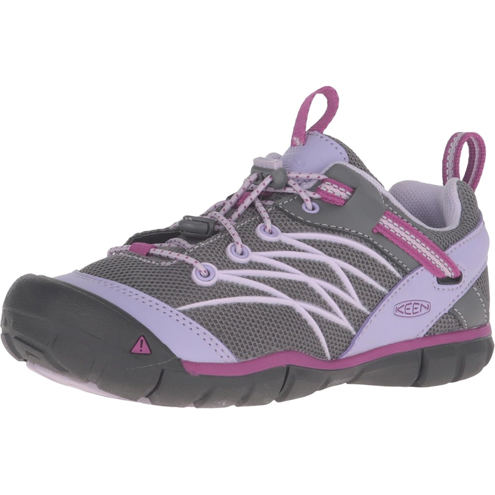 image:imageKEEN Kids Chandler CNX Hiking ShoesPastel LilacPurple Wine