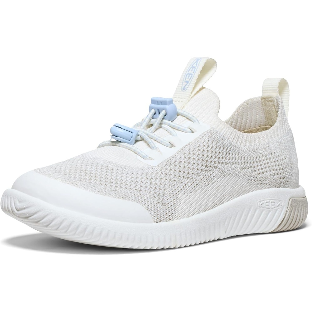 image:imageKEEN Kids KNX Knit Sneaker ToddlerLittle KidStar WhiteSkyway