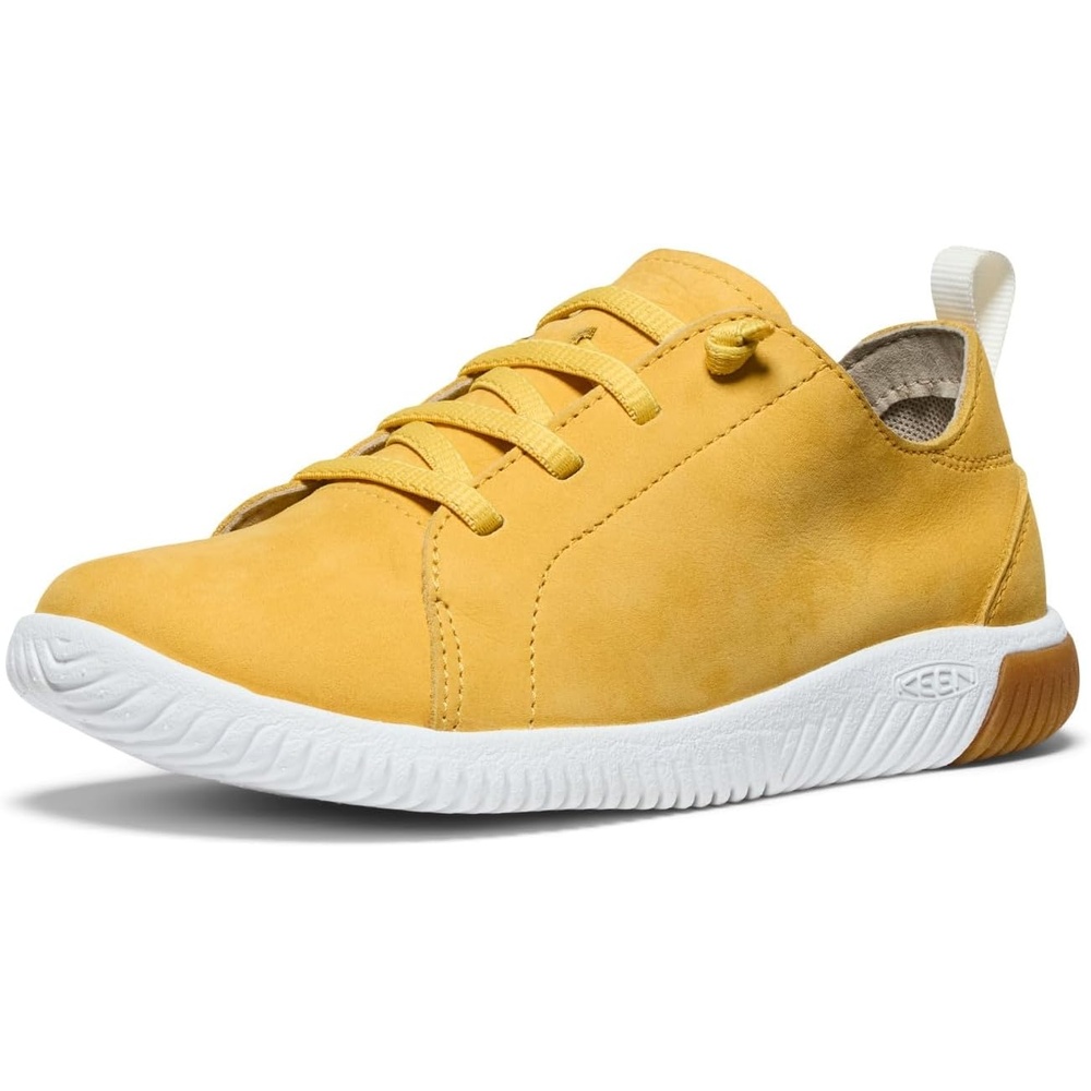 image:imageKEEN Kids KNX Lace Up Lightweight Barefoot Feel Sneakers Little KidBig KidDaffodilStar White