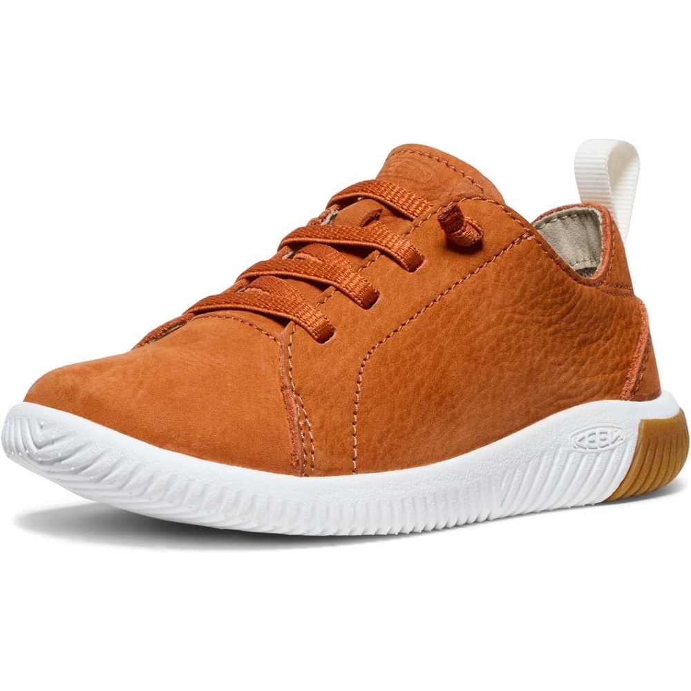 image:imageKEEN Kids KNX Lace Up Lightweight Barefoot Feel Sneakers Little KidBig KidGold FlameStar White