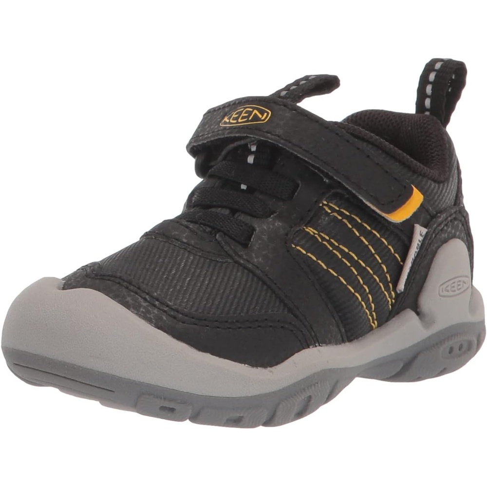 image:imageKEEN Kids Knotch Peak SneakersBlackKeen Yellow