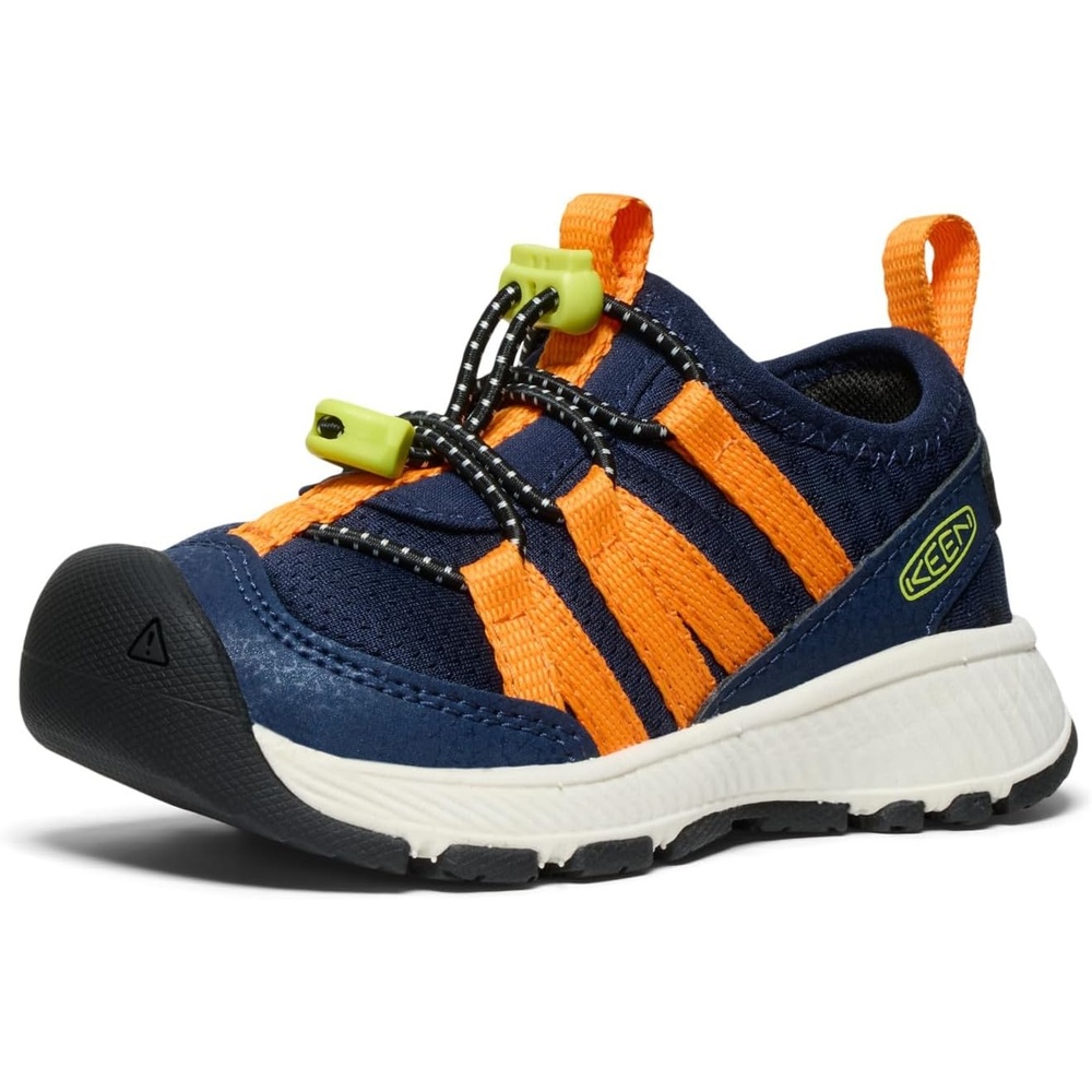 image:imageKEEN Kids Motozoa Sneaker ToddlerLittle KidNaval AcademyBright Marigold
