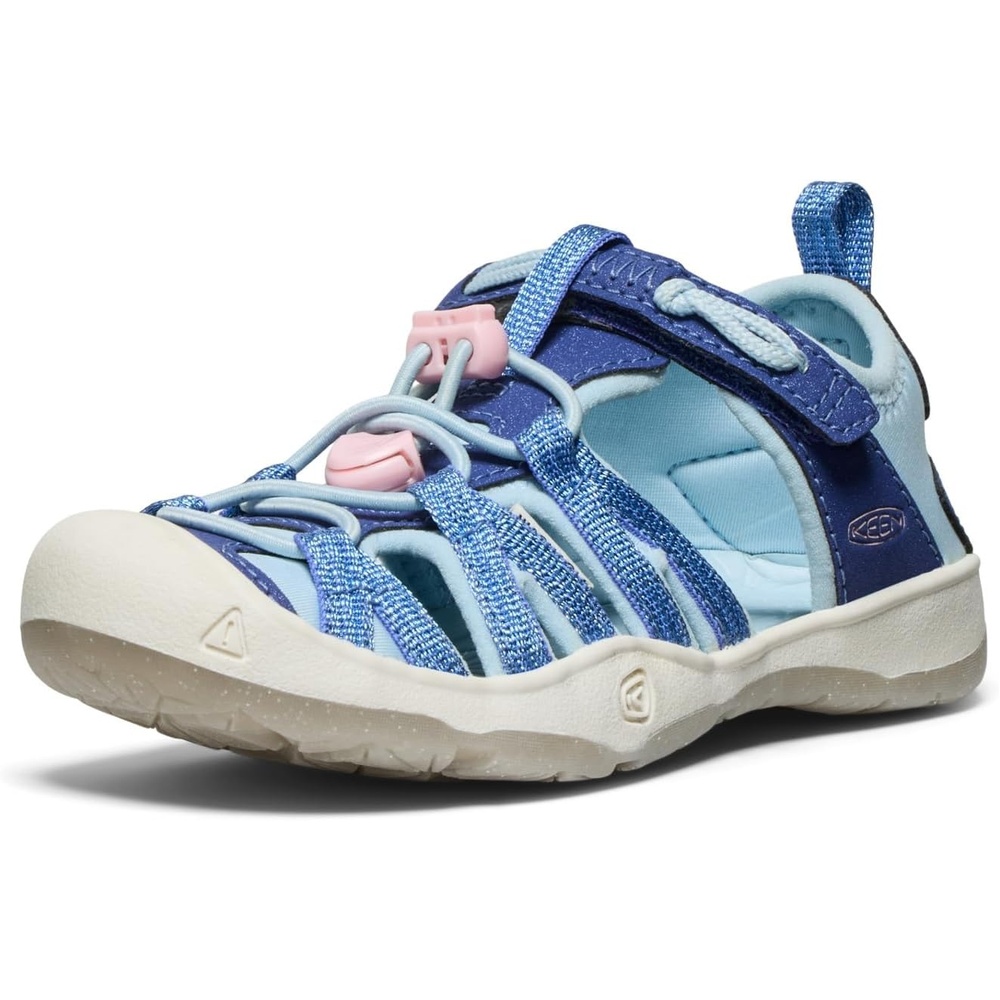 image:imageKEEN Kids Moxie Closed Toe SandalsSkipper BlueGiggle Pink
