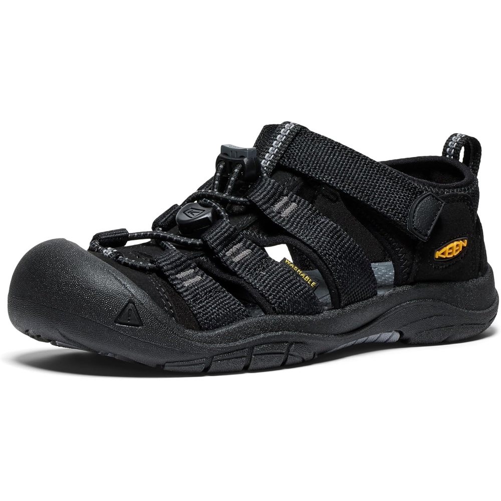 image:imageKEEN Kids Newport H2 II Durable Quick Dry Closed Toe Water Little KidBlackKeen Yellow