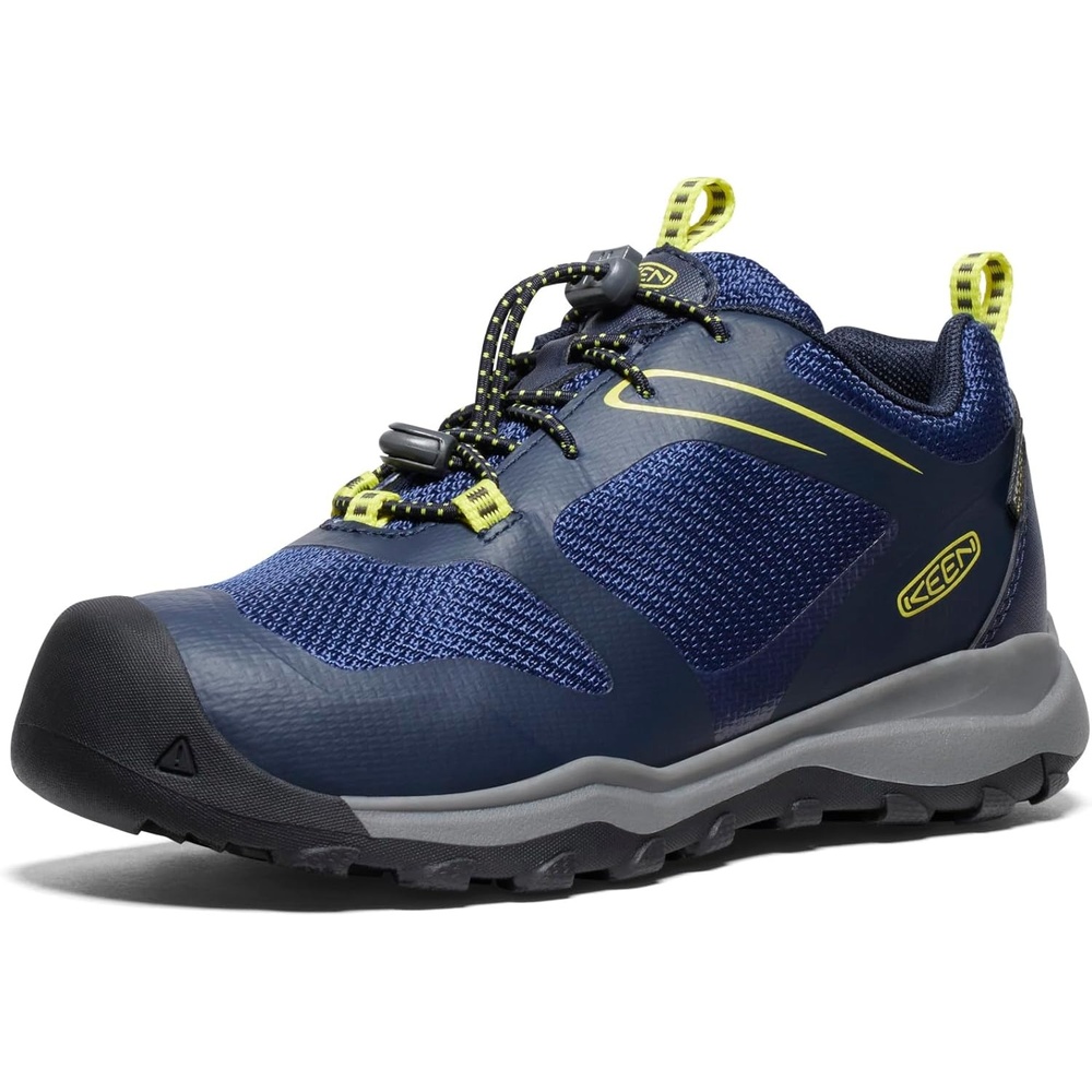 image:imageKEEN Kids Wanduro Waterproof ShoesSky CaptainEvening Primrose
