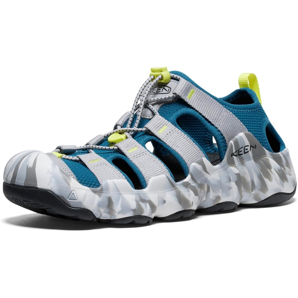 image:imageKEEN Mens Hyperport H2 Closed Toe Breathable Easy On Comfortable Hiking and Water SandalsAlloyLegion Blue