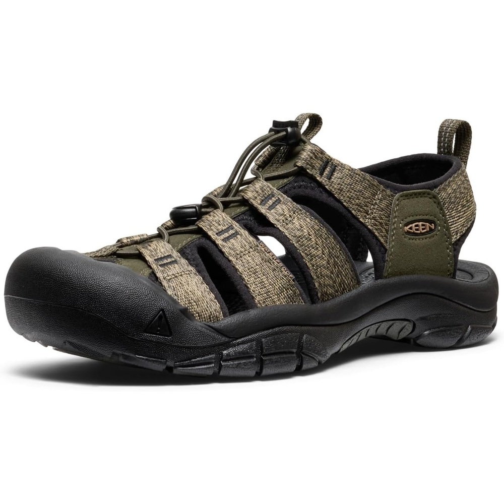 image:imageKEEN Mens Newport H2 Closed Toe Water SandalsForest NightBlack