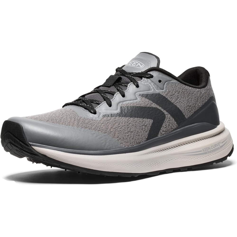image:imageKEEN Mens WK500 Breathable Comfortable Supportive Walking ShoesSteel GreyMagnet