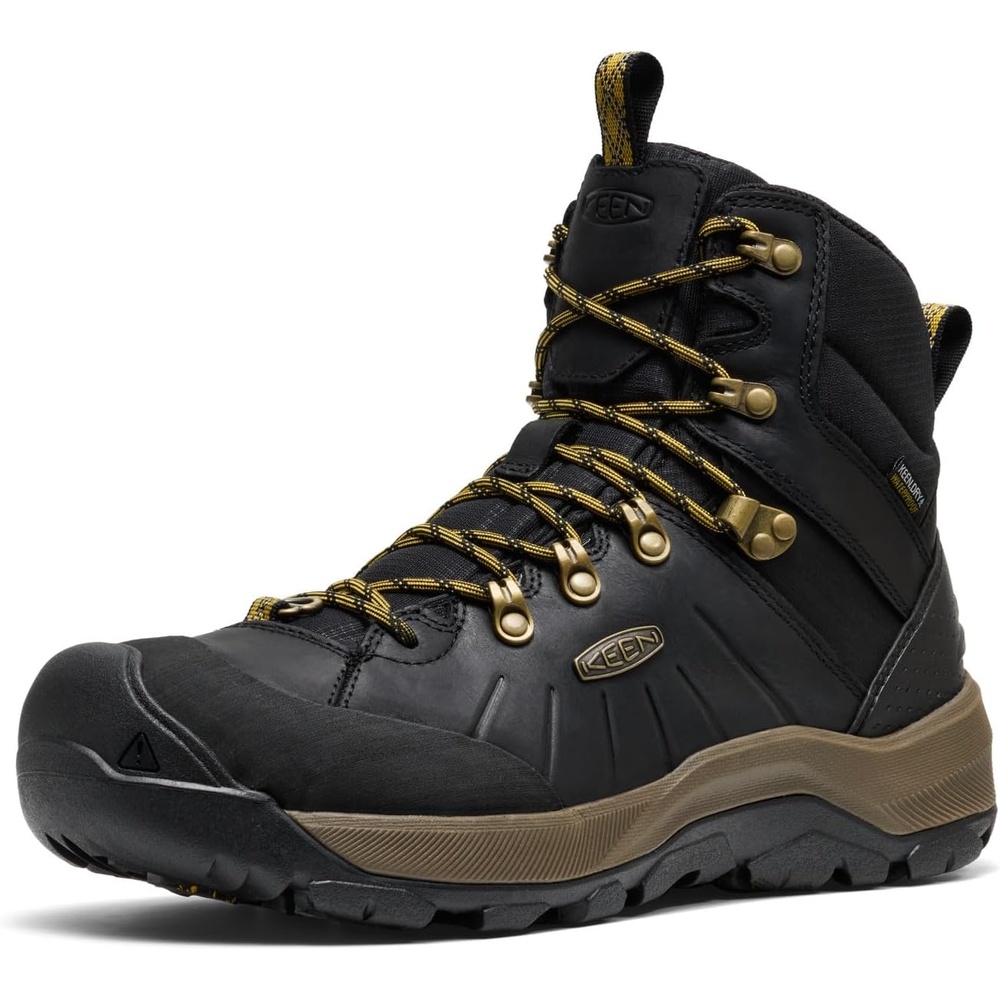 image:imageKEEN Revel 4 Mid Height Polar Insulated WaterproofBlackLemon Curry
