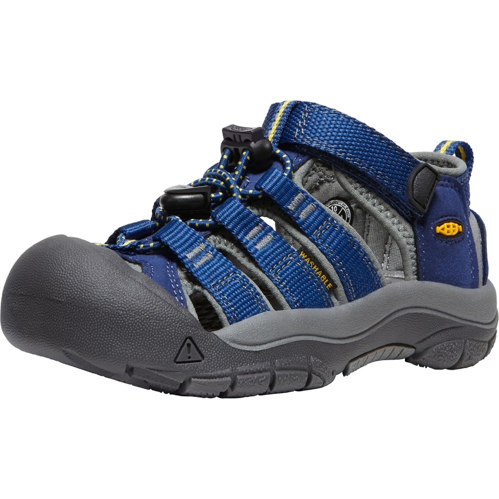 image:imageKEEN UnisexChild Newport H2 Closed Toe Water SandalsBlue DepthsGargoyle