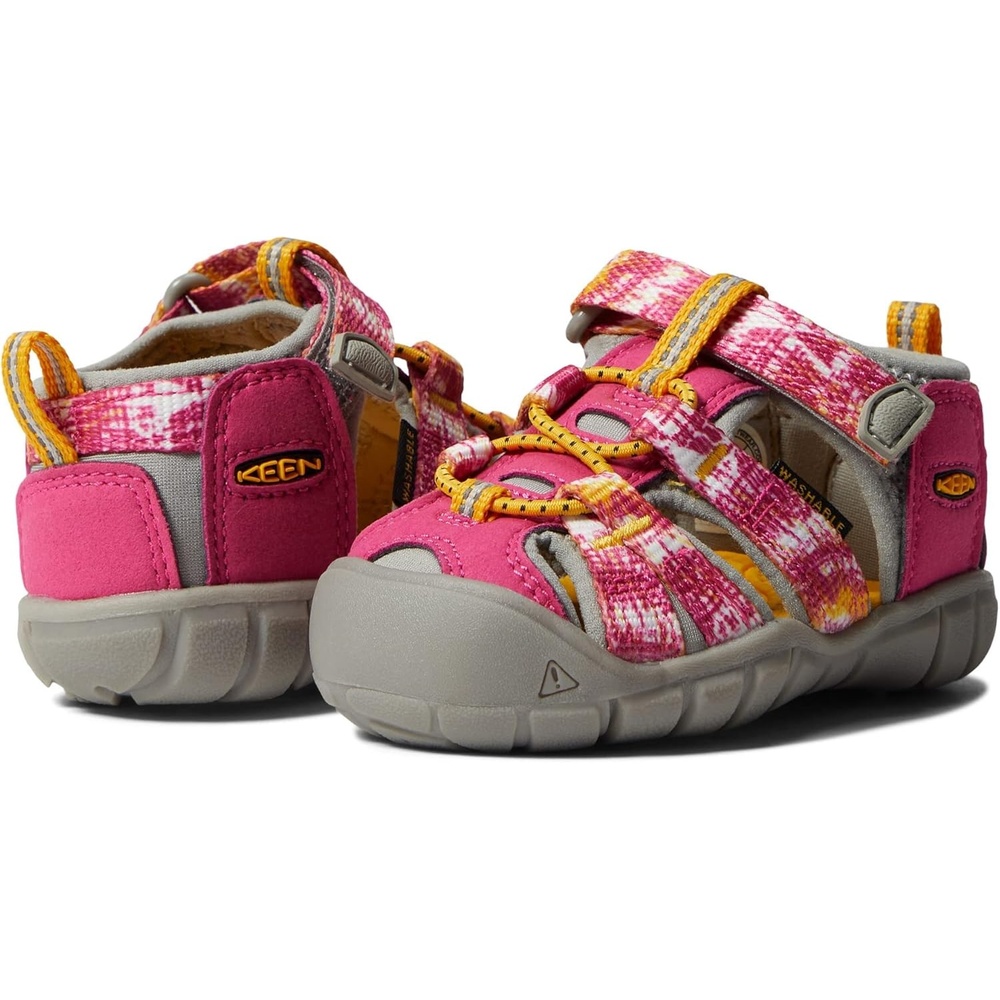 image:imageKEEN UnisexChild Seacamp 2 CNX Closed Toe SandalsMultiKeen Yellow