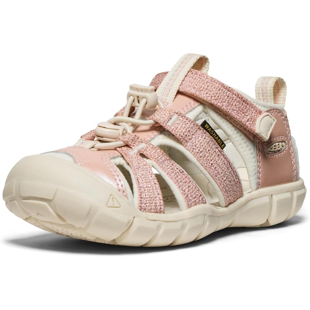 image:imageKEEN UnisexChild Seacamp 2 CNX Closed Toe SandalsPink Gold