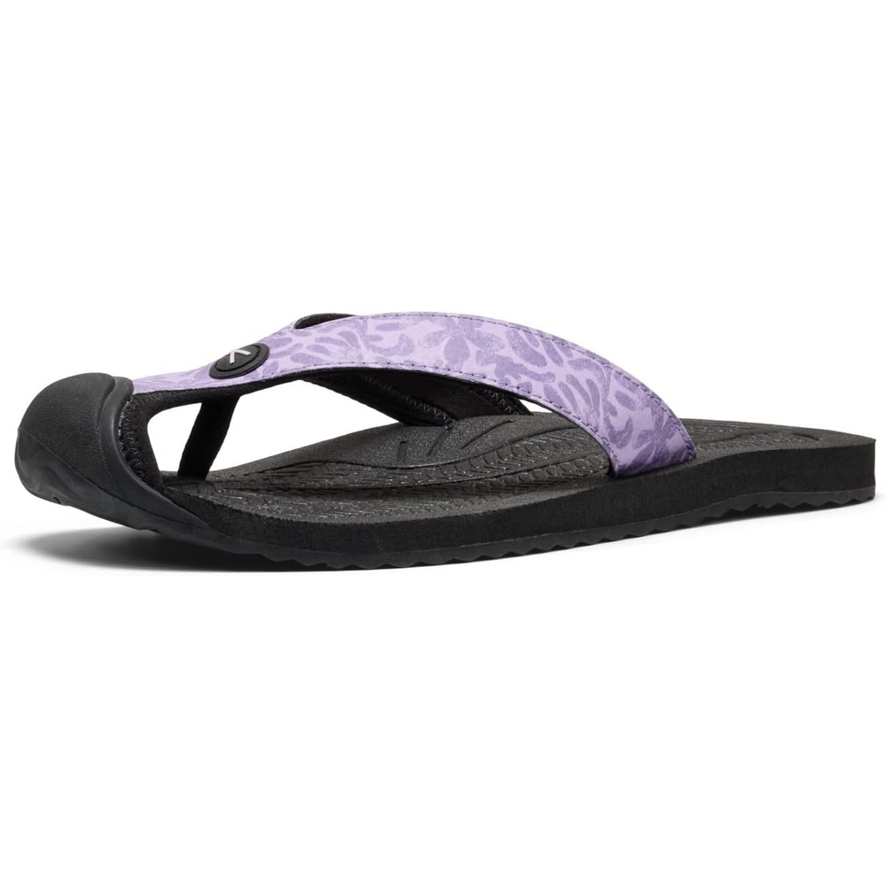 image:imageKEEN Womens Barbados Breathable Comfortable Sandals Toe Protection FlipFlopsOrchid BloomBlack