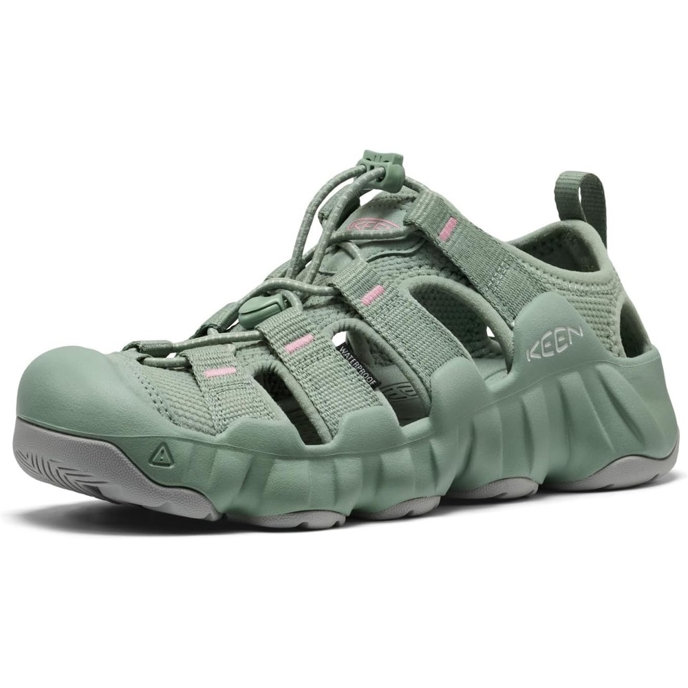 image:imageKEEN Womens Hyperport H2 Closed Toe Breathable Easy On Comfortable Hiking and Water SandalsMonochromeLily Pad