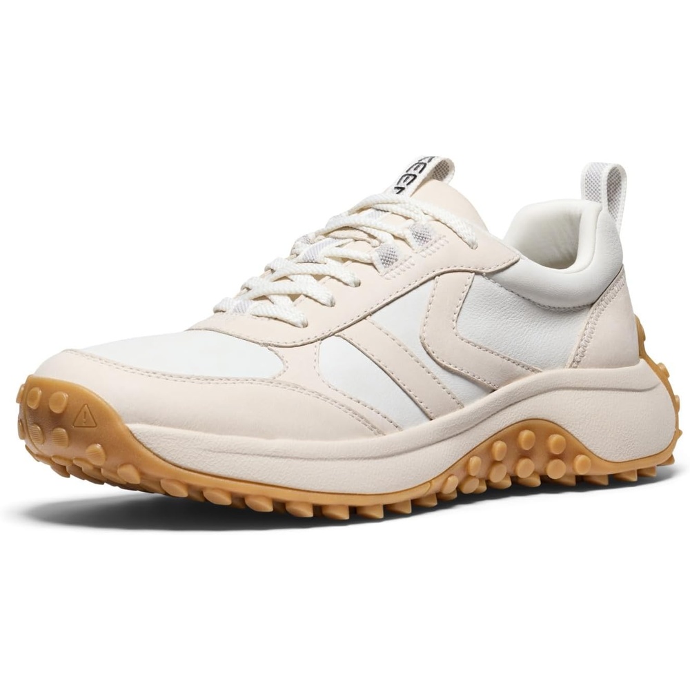 image:imageKEEN Womens KS86 Comfortable Durable Retro Style SneakersBirchStar WhiteLeather