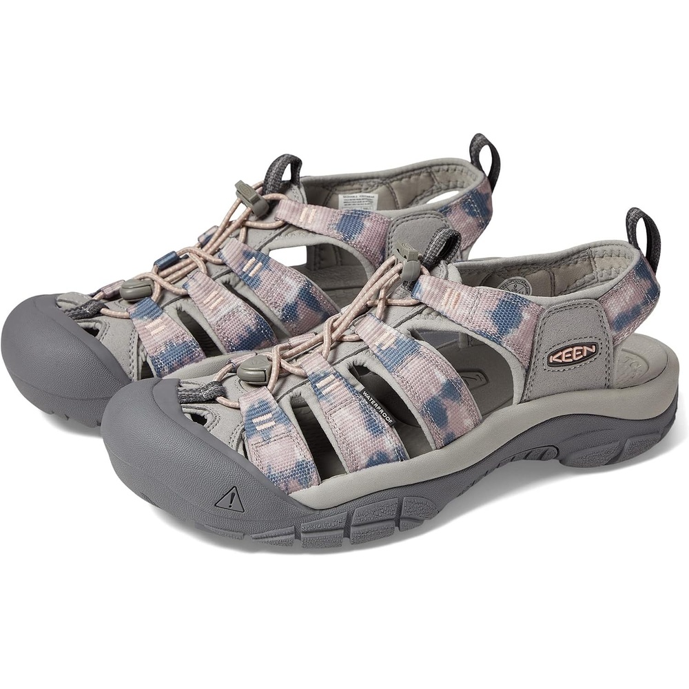 image:imageKEEN Womens Newport H2 Closed Toe Water SandalsFawnTie Dye
