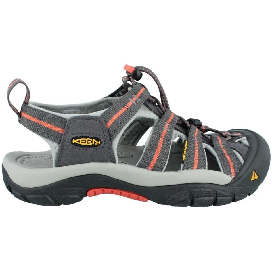 image:imageKEEN Womens Newport H2 Closed Toe Water SandalsMagnetHot Coral