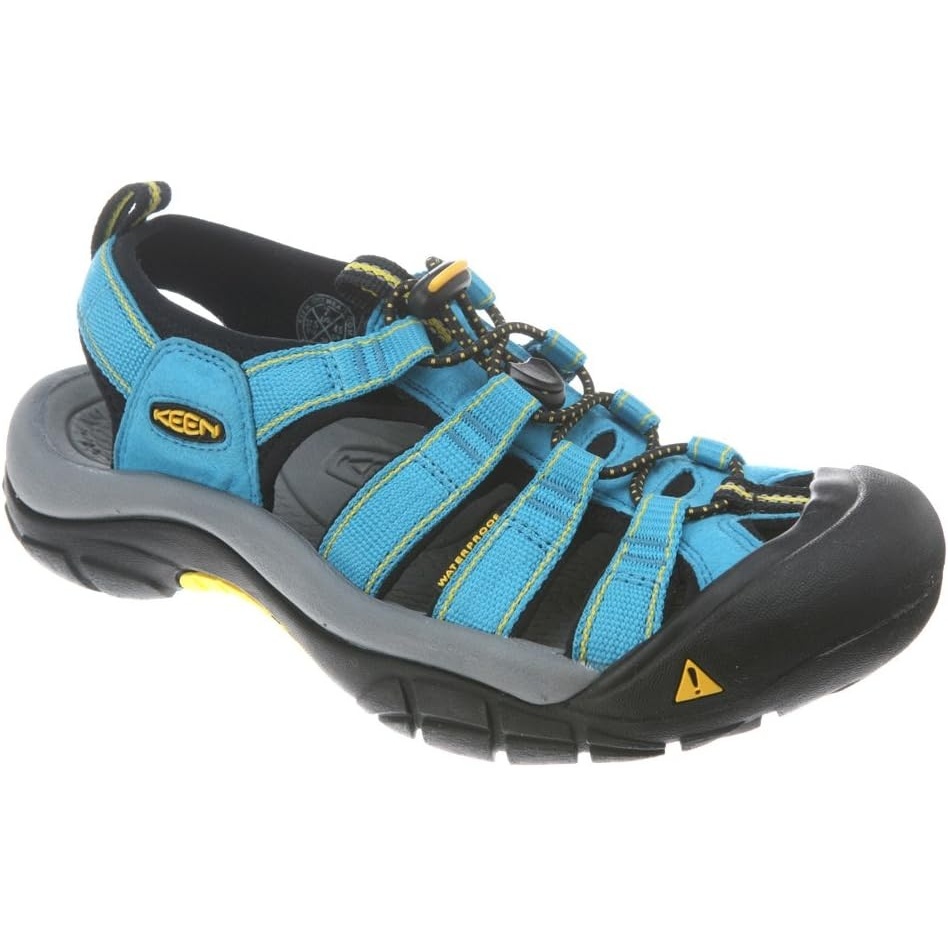 image:imageKEEN Womens Newport H2 Closed Toe Water SandalsProcessblueYellow