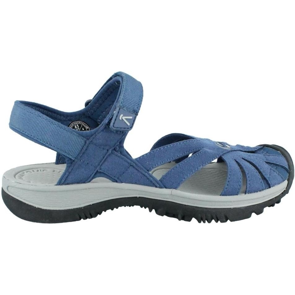 image:imageKEEN Womens Rose Casual Closed Toe SandalsEnsign BlueNeutral Gray