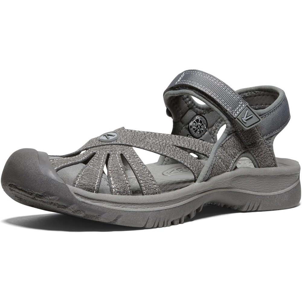 image:imageKEEN Womens Rose Casual Closed Toe SandalsGargoyleRaven