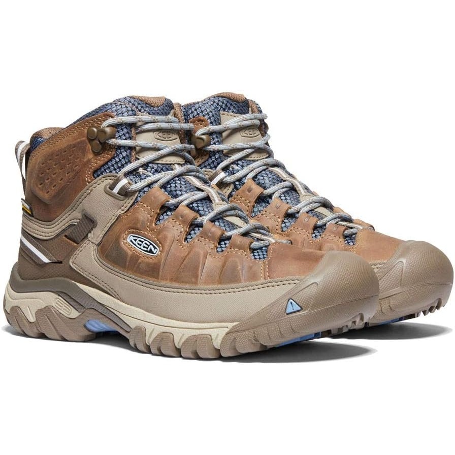 image:imageKEEN Womens Targhee III Mid Height Waterproof Hiking BootBrindleQuiet Harbor