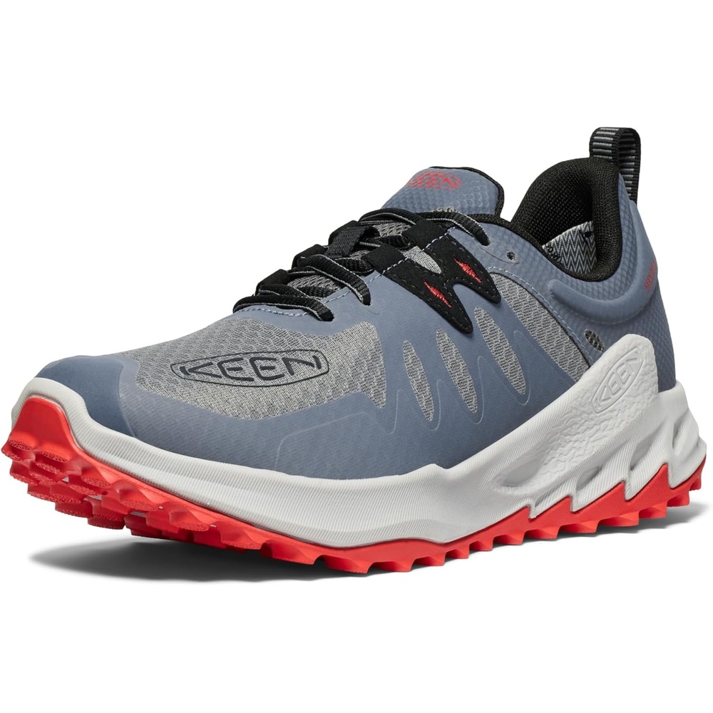 image:imageKEEN Zionic WaterproofSteel GreyPoppy Red