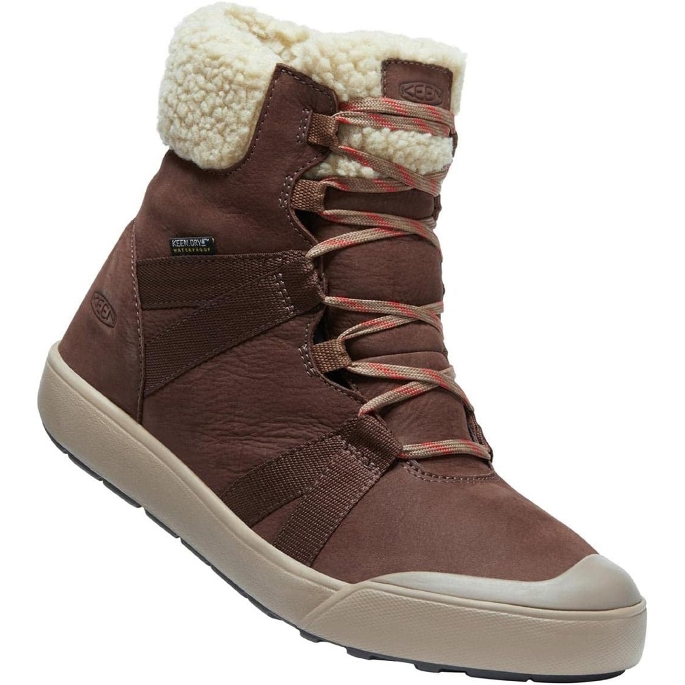 image:imageKEEN womens Elle Winter Insulated WaterproofMid Calf BootsChestnutRed Clay