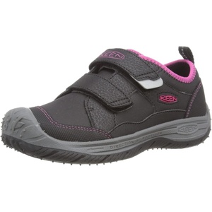KEEN Boys’ Speed Hound Sandals(Black/Fuchsia Purple)