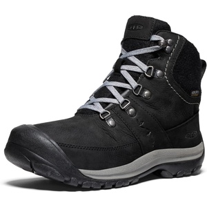 KEEN Kaci III Winter Mid Waterproof(Black/Steel Grey)