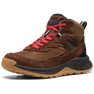 KEEN Kids Hightrail Waterproof Hiking Boots (Toddler/Little Kid)(Dark Earth/Garnet)