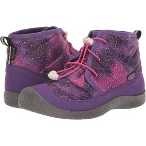 KEEN Kids Howser 2 Quilted Mid Height Waterproof Comfy Durable (Little Kid/Big Kid)(Tillandsia Purple/Multi)