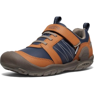 KEEN Kids’ Knotch Peak Sneakers(Keen Maple/Sky Captain)