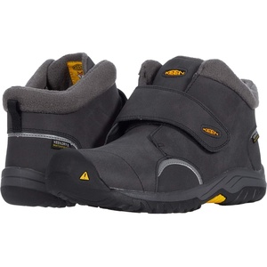 KEEN Kids Kootenay III Mid WP (Toddler)(Black/Keen Yellow)