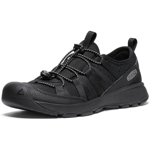 KEEN Kids Motozoa Sneaker (Toddler/Little Kid)(Black/Black)