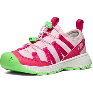 KEEN Kids Motozoa Sneaker (Toddler/Little Kid)(Raspberry/Summer Green)