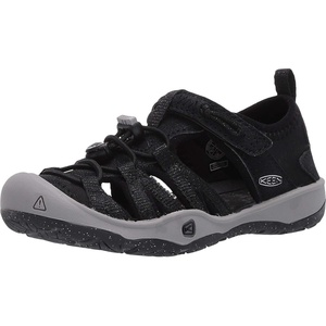 KEEN Kids’ Moxie Closed Toe Sandals(Black/Drizzle)