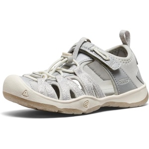 KEEN Kids’ Moxie Closed Toe Sandals(Silver/Silver)