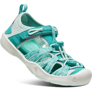 KEEN Kids’ Moxie Closed Toe Sandals(Waterfall/Blue Glass)