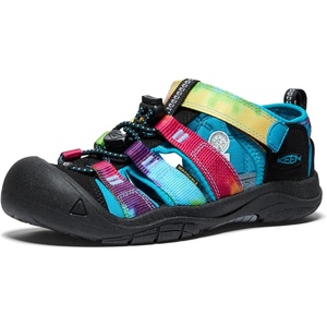 KEEN Kids Newport H2 II Durable Quick Dry Closed Toe Water (Little Kid)(Rainbow Tie Dye)