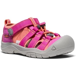 KEEN Kids Newport H2 II Durable Quick Dry Closed Toe Water (Little Kid)(Very Berry/Fusion Coral)