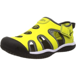 KEEN Kids’ Stingray Closed Toe Water Sandals(Evening Primrose/Black)