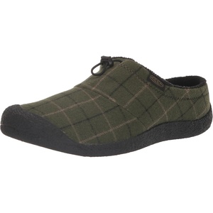 KEEN Men’s Howser III Slip-On Shoes(Dark Olive Plaid)