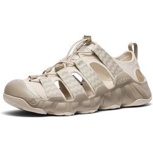 KEEN Men’s Hyperport H2 Closed Toe Breathable Easy On Comfortable Hiking and Water Sandals(Birch/Plaza Taupe)