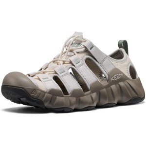 KEEN Men’s Hyperport H2 Closed Toe Breathable Easy On Comfortable Hiking and Water Sandals(Brindle/Vapor)